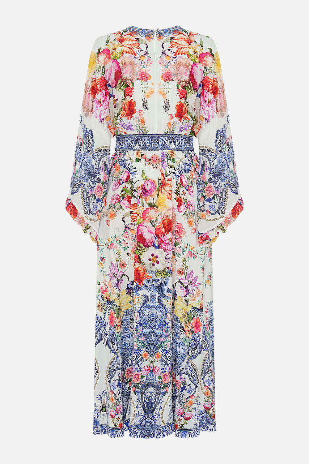 CAMILLA WAISTED DRESS WITH KIMONO SLEEVE - DUTCH IS LIFE - ESCAPE CLOTHING