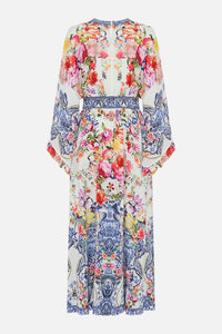 CAMILLA WAISTED DRESS WITH KIMONO SLEEVE - DUTCH IS LIFE - ESCAPE CLOTHING