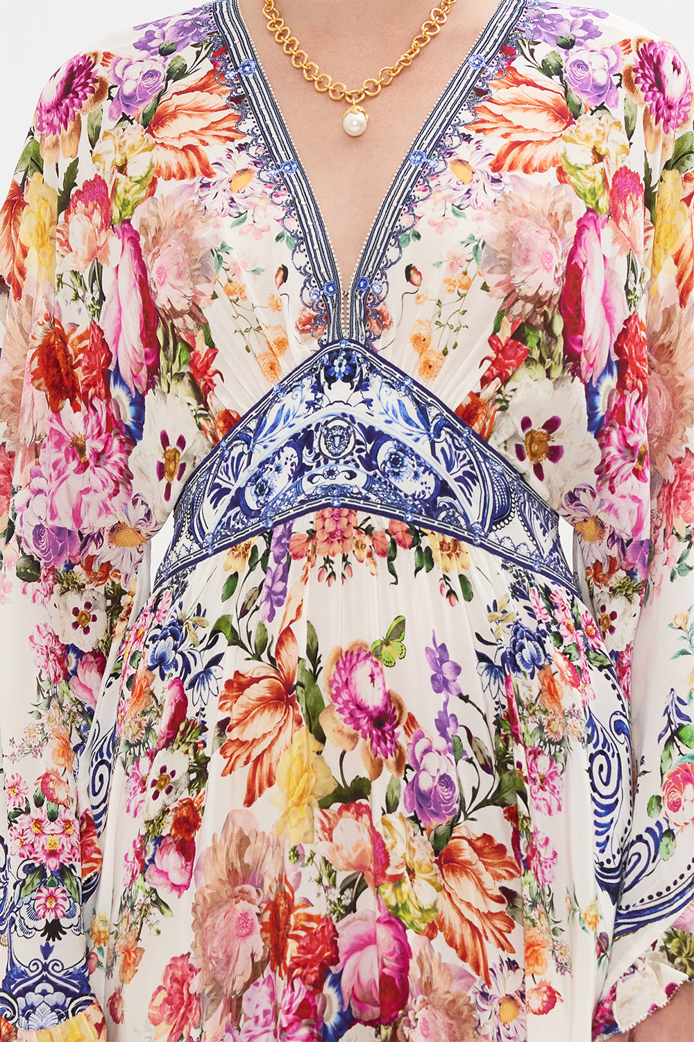 Camilla Waisted Dress With Kimono Sleeve - Dutch Is Life