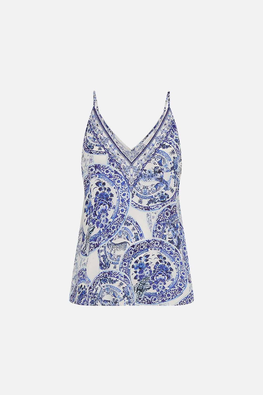 V NECK CAMI GLAZE AND GRAZE