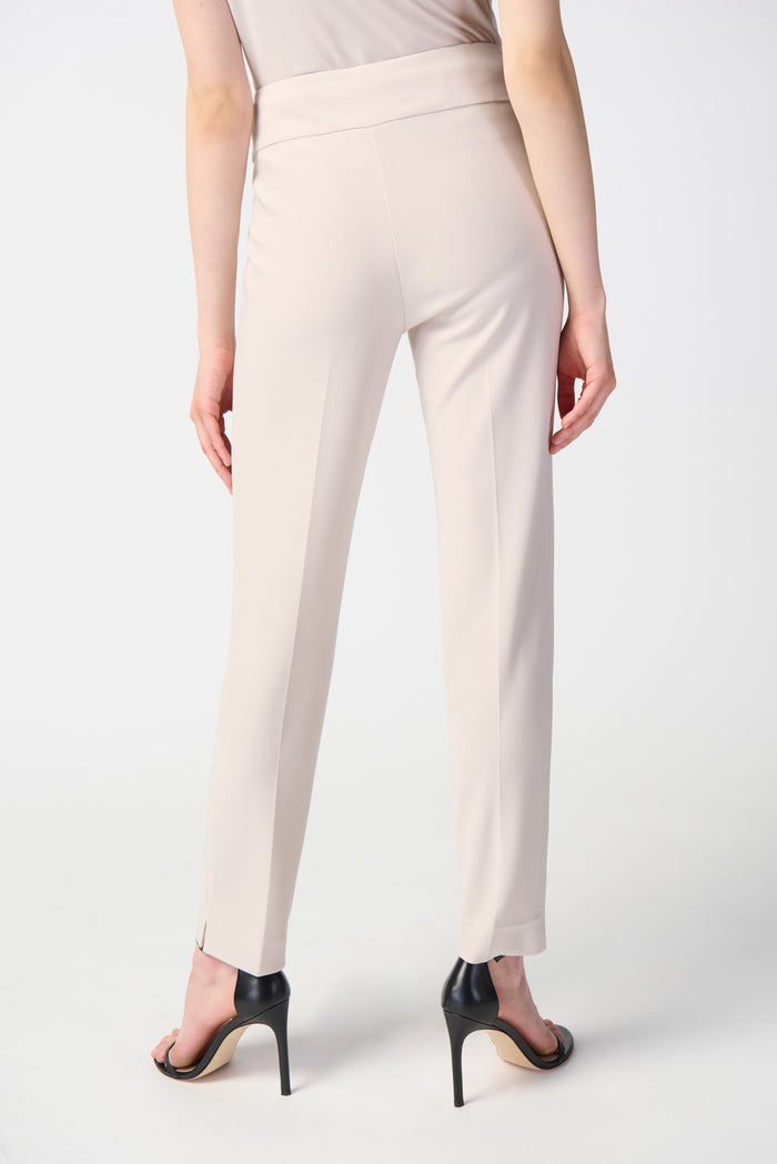 Joseph Ribkoff Madison Split Leg Capri - Moonshine