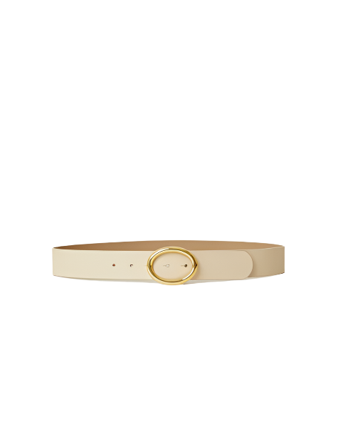 B-Low The Belt Everly Linen Belt in Champagne Gold