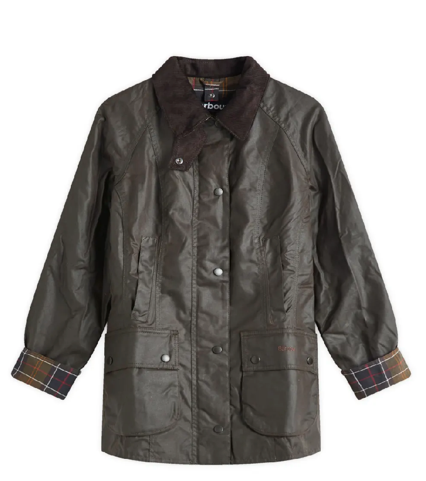 Barbour Beadnell Wax Jacket - Olive