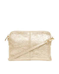 Elms + King Small Bowery Clutch/Wallet - Light Gold Crinkle