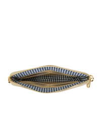Elms + King Small Bowery Clutch/Wallet - Light Gold Crinkle