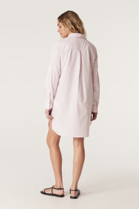 Cable Tomboy Shirt - Pink Stripe