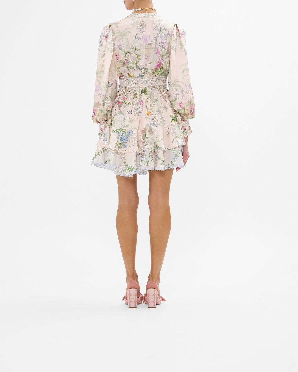 Camilla Button Front Frill Dress - Palacio Playground