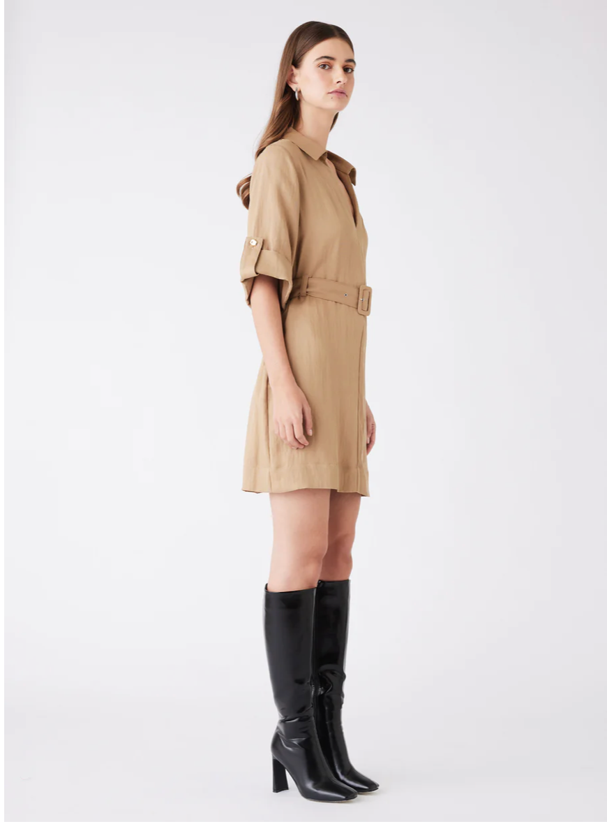 Esmaee Phoenix Dress Songbird - Tan