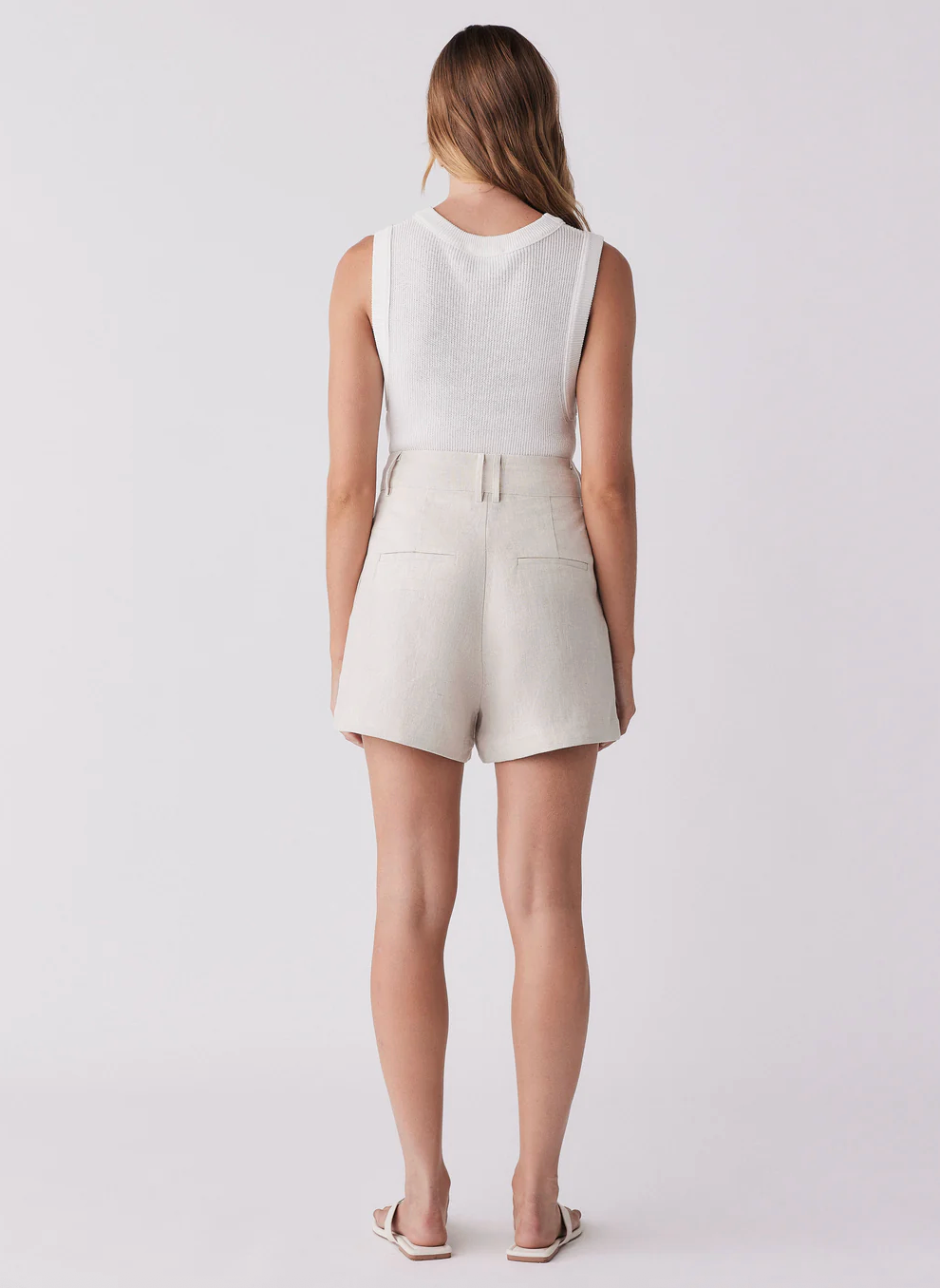 Esmaee Portsea Shorts - Natural