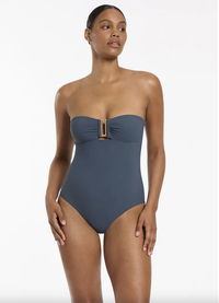 Jets Jetset Bandeau 1 Piece J10789 - Steel Blue