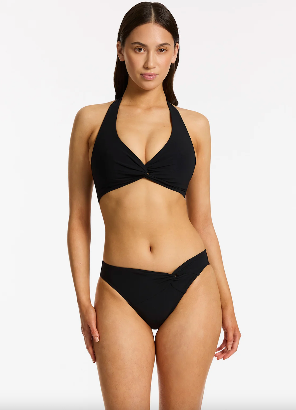 Jets Essentials Twist Front Pant J3887 - Black