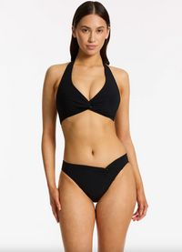 Jets Essentials Twist Front Pant J3887 - Black