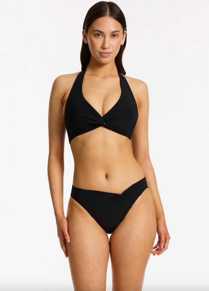 Jets Essentials Twist Front Pant J3887 - Black