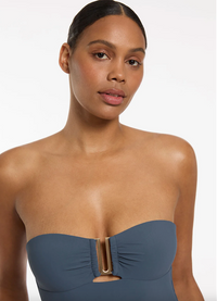 Jets Jetset Bandeau 1 Piece J10789 - Steel Blue