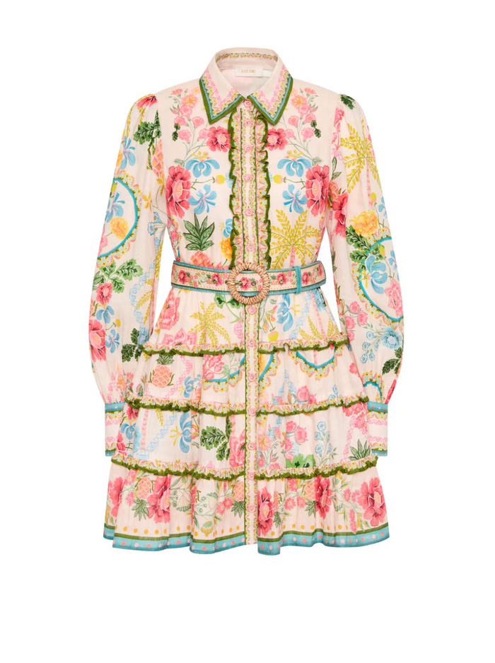 Kate Ford Prairie Frilled Layered Mini