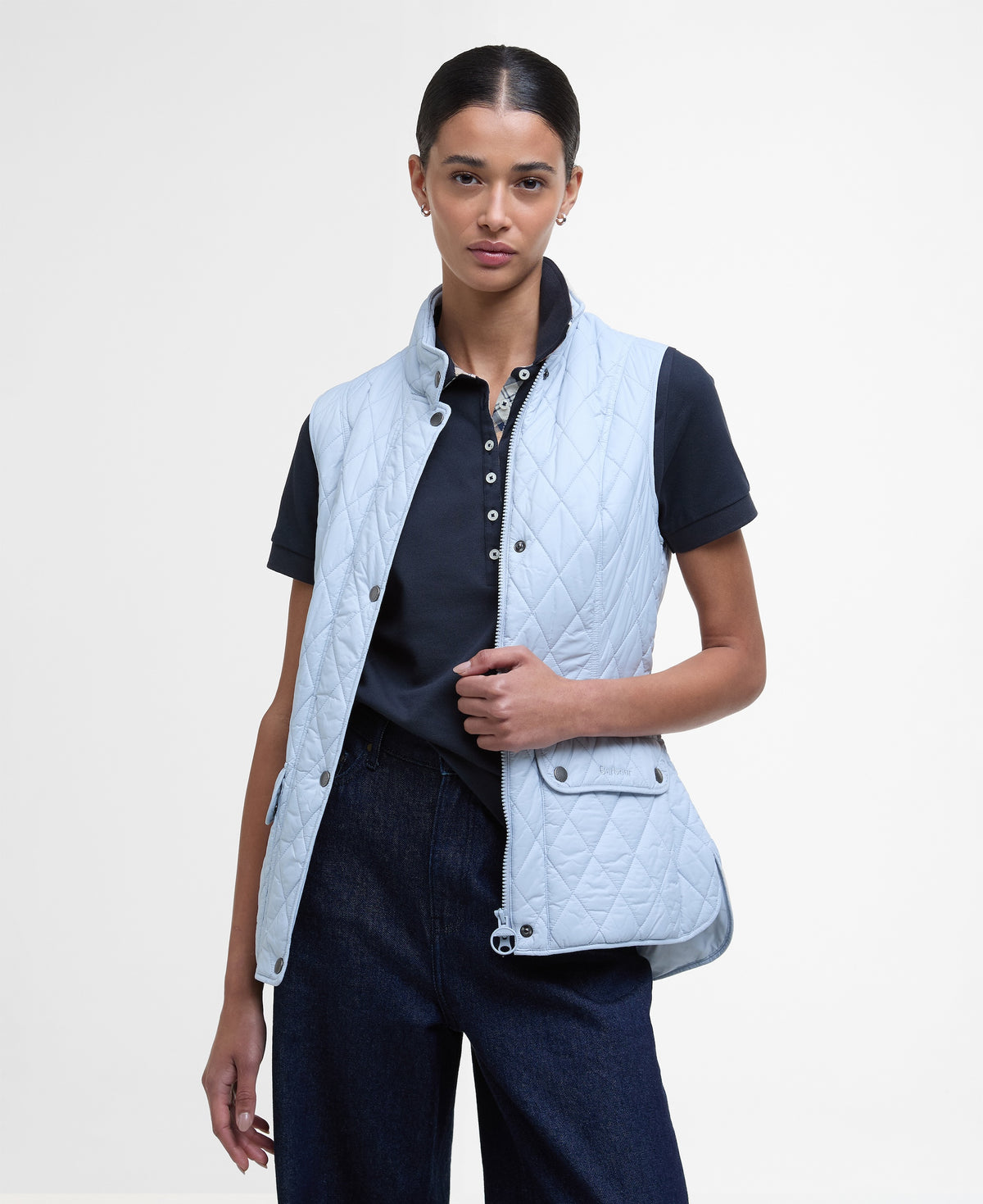 Barbour Otterburn Quilted Gilet - Breeze Blue
