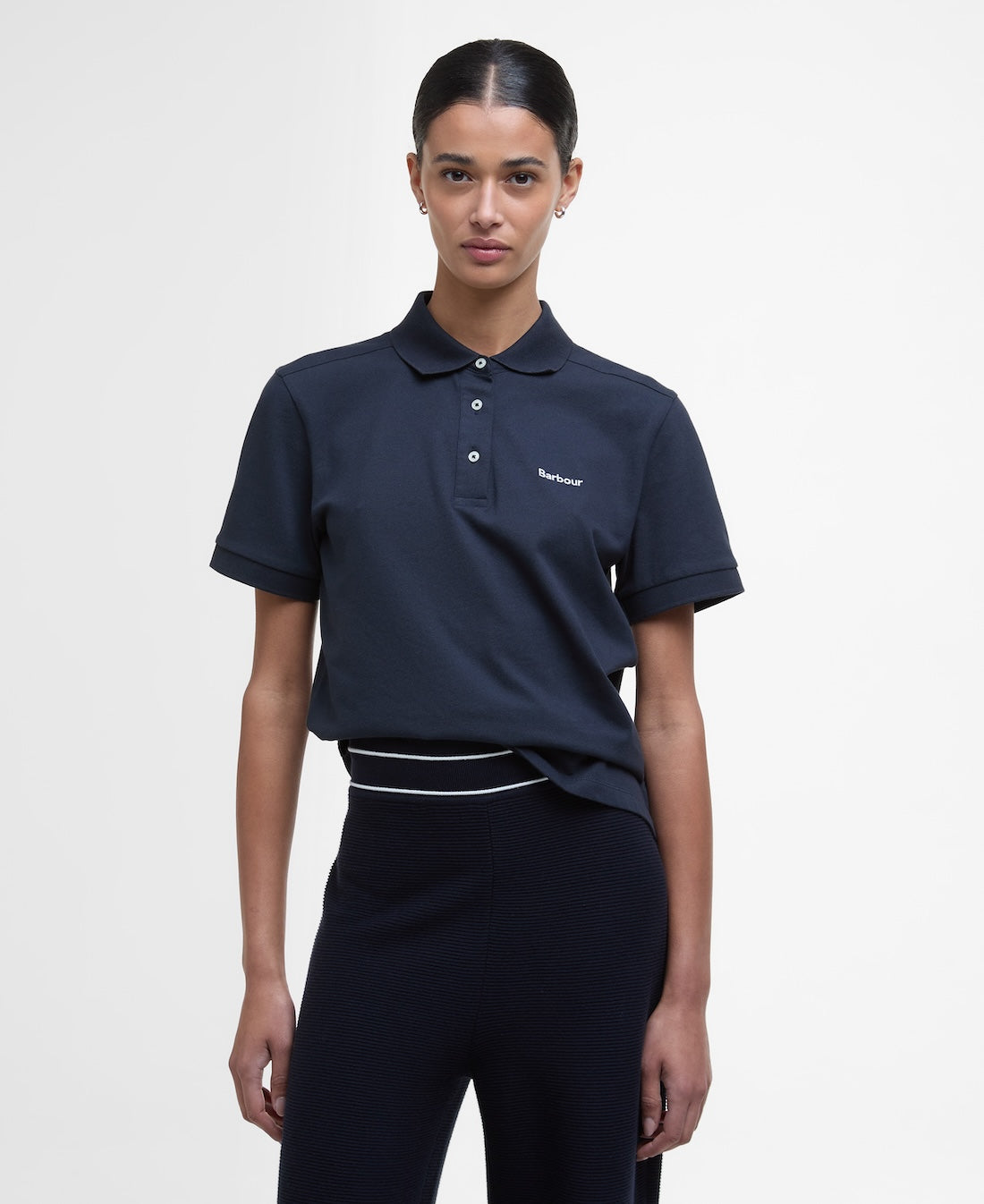 Barbour Bowford Polo Top - Navy