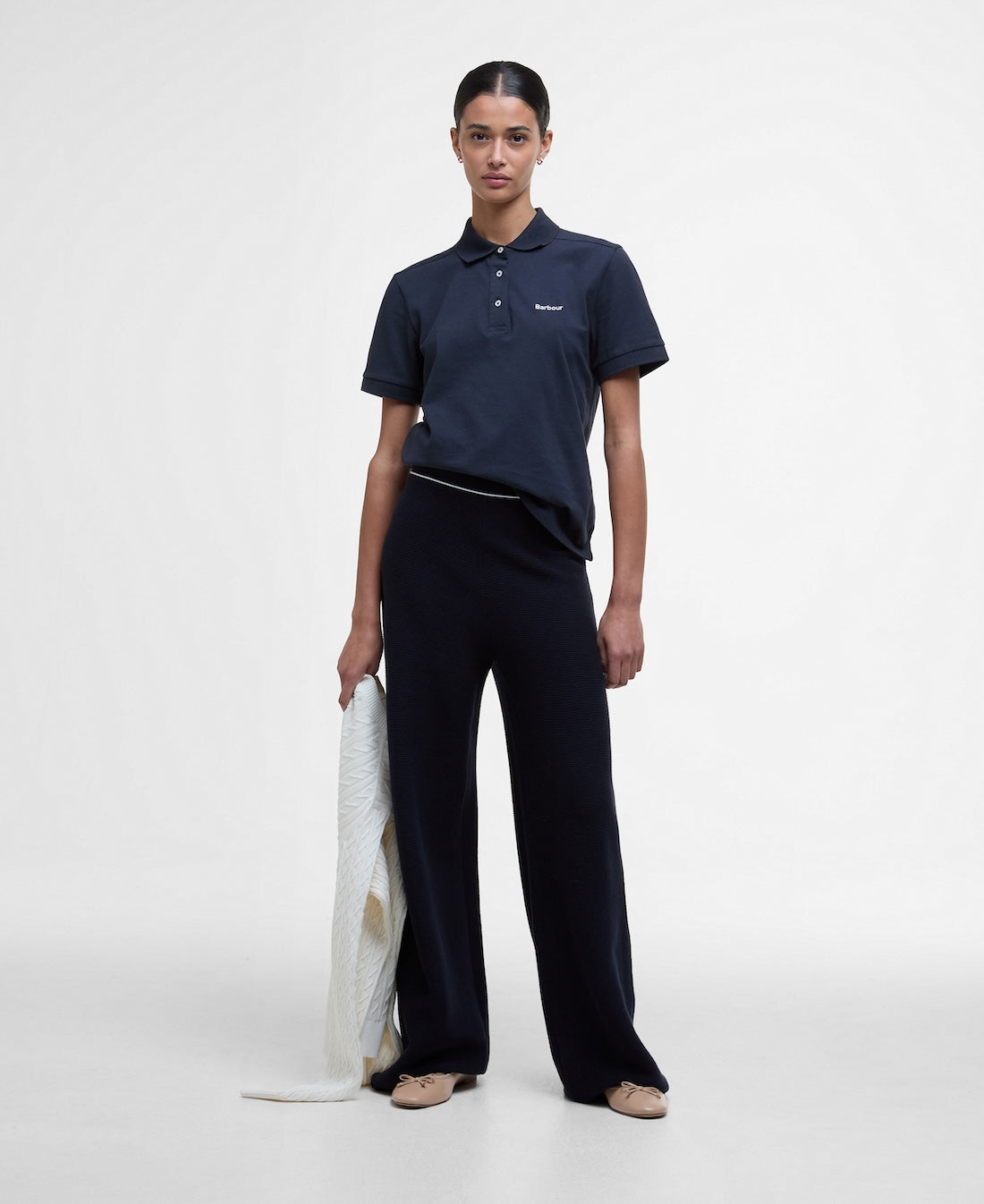 Barbour Bowford Polo Top - Navy