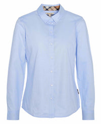 Barbour Derwent Shirt - Pale Blue/Hessian Tartan