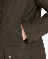 Barbour Beadnell Wax Jacket - Olive