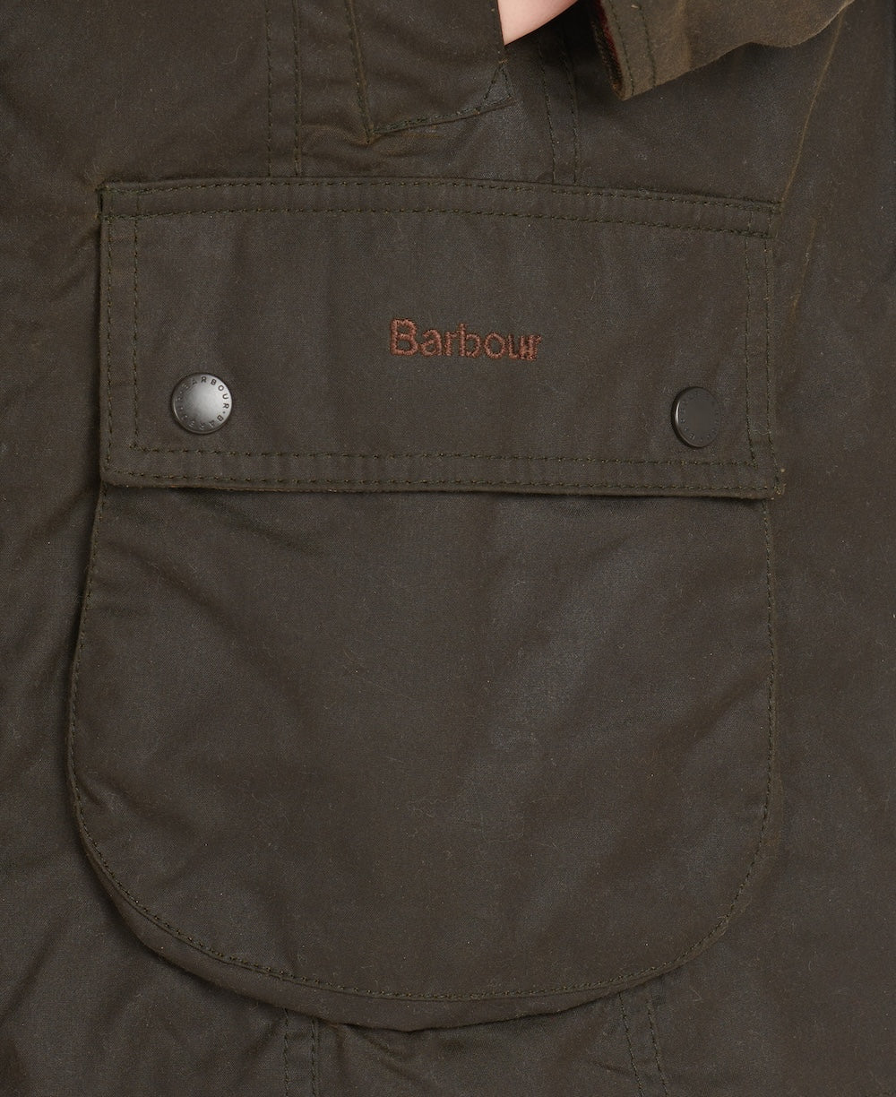 Barbour Beadnell Wax Jacket - Olive