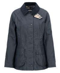Barbour Beadnell Wax Jacket - Navy
