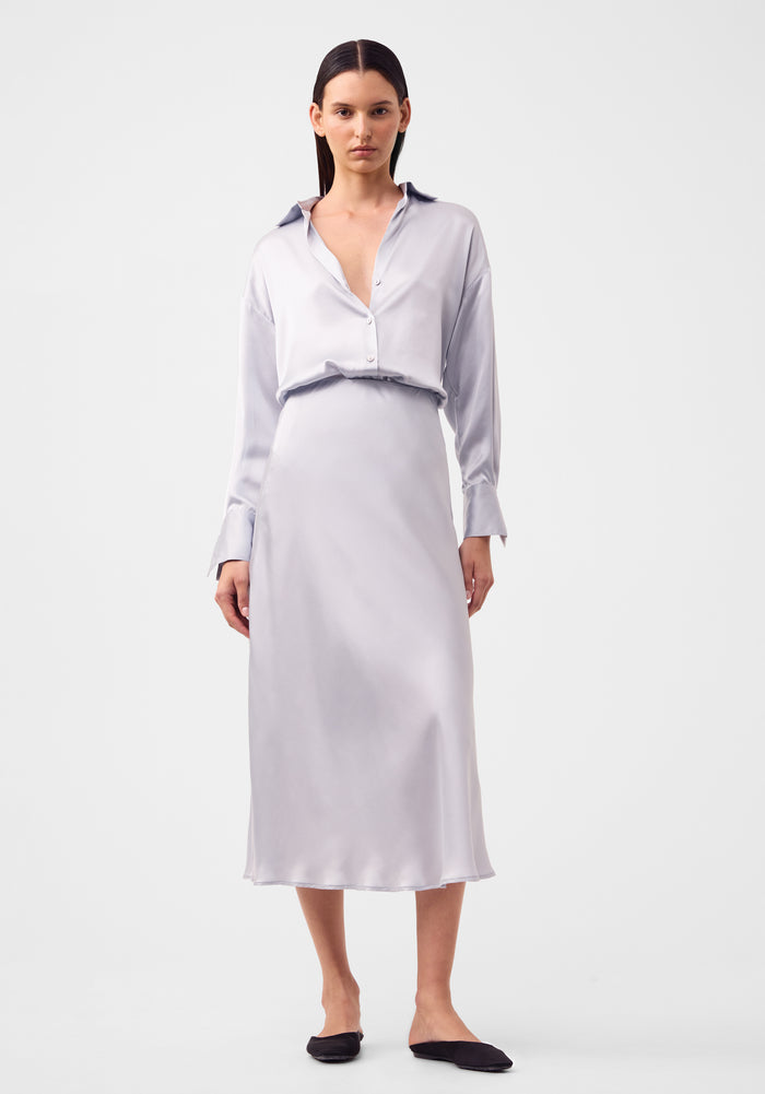 Morrison Anais Silk Shirt - Ice