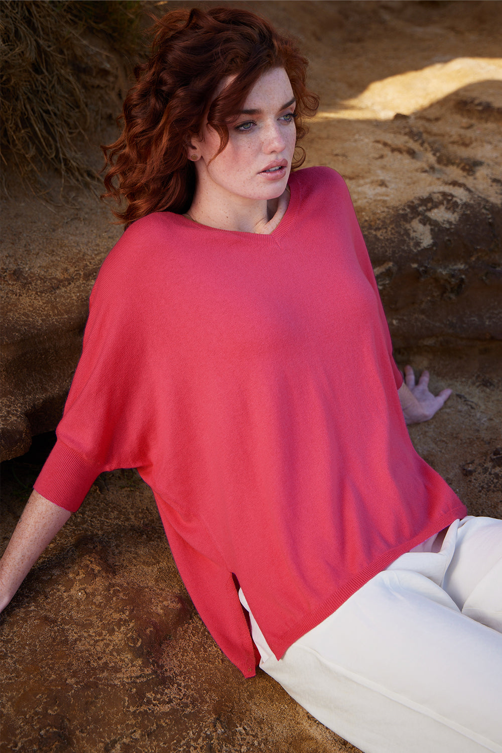 Mia Fratino Cora Wide Tee - Melon