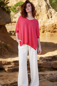 Mia Fratino Cora Wide Tee - Melon