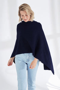 Mia Fratino Sorrento Button Wrap - French Navy