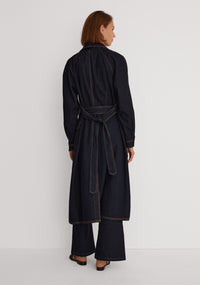 Morrison Boston Denim Shirt Dress - Indigo
