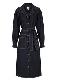 Morrison Boston Denim Shirt Dress - Indigo