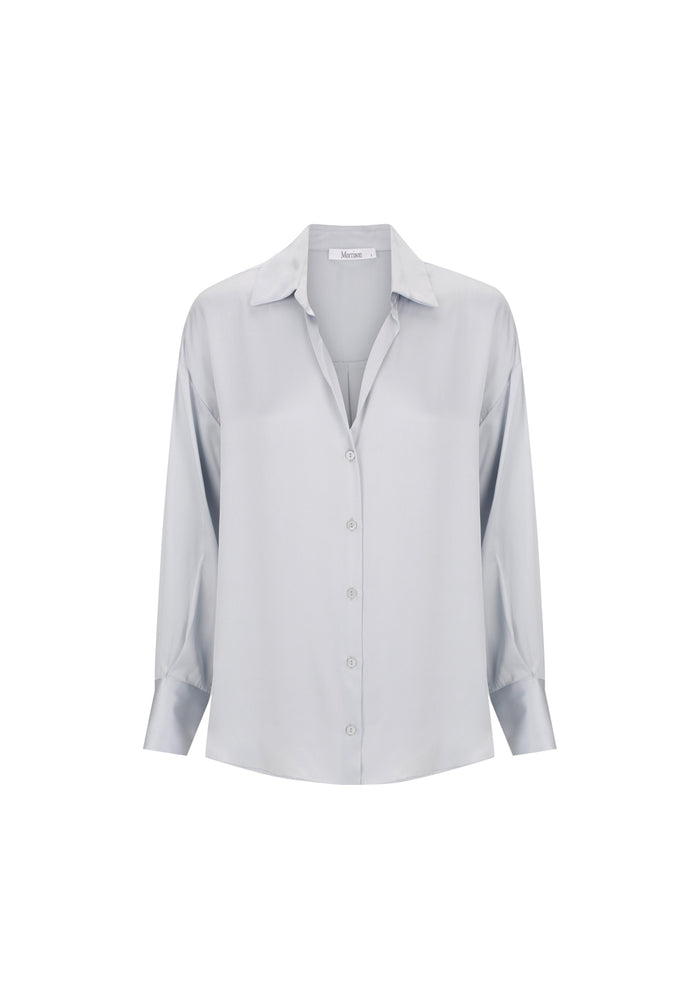 Morrison Anais Silk Shirt - Ice
