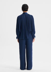 Morrison Lena V-Neck Top - Navy