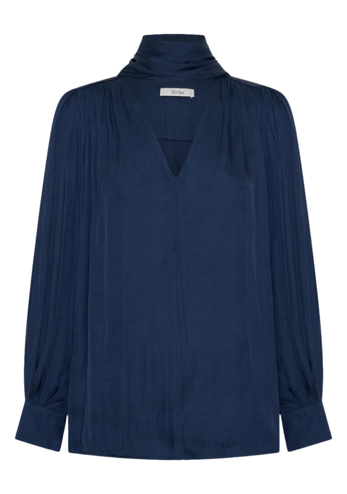 Morrison Lena V-Neck Top - Navy