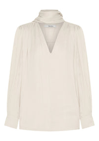 Morrison Lena V-Neck Top - Nougat
