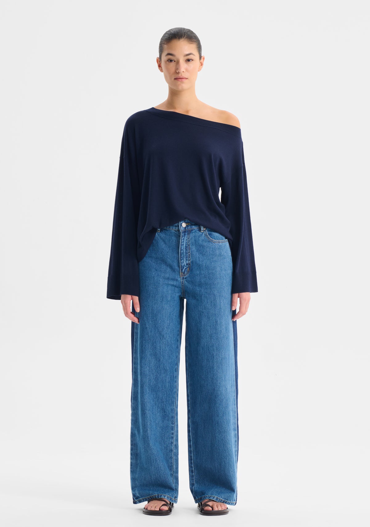 Morrison Rhyan Knit Pullover - Navy