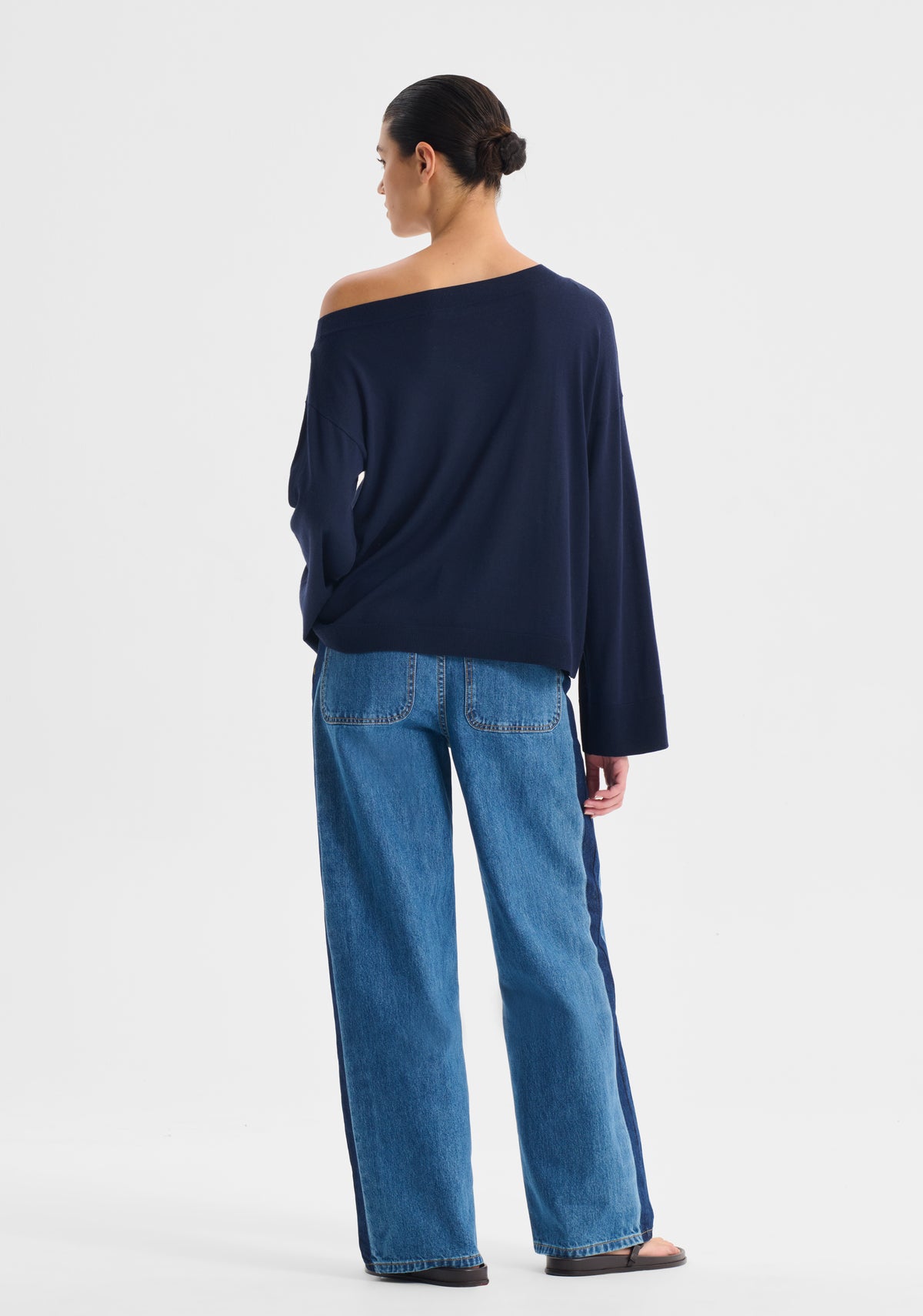 Morrison Rhyan Knit Pullover - Navy