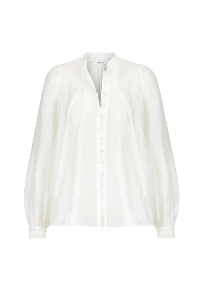 MORRISON AVENA SHIRT | WHITE | ESCAPE CLOTHING