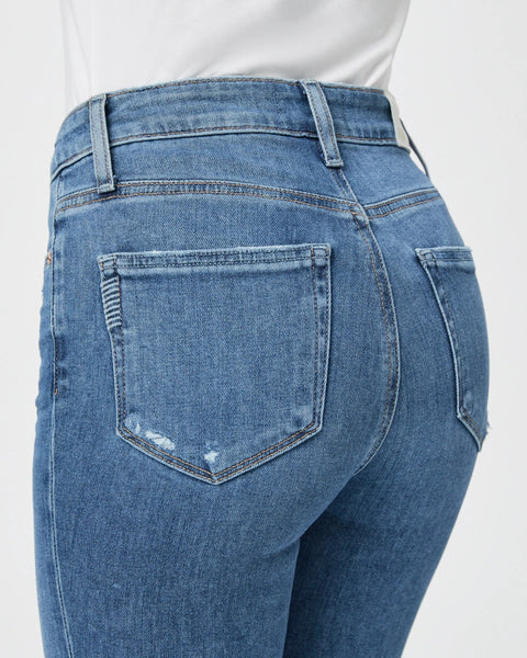 Paige High Rise Laurel Bootleg Canyon 32" Leg - Rock Show