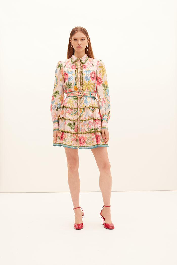 Kate Ford Prairie Frilled Layered Mini