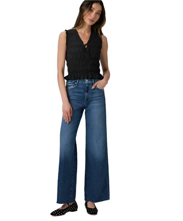 Paige Anessa 31" Leg With Raw Hem - Novelist