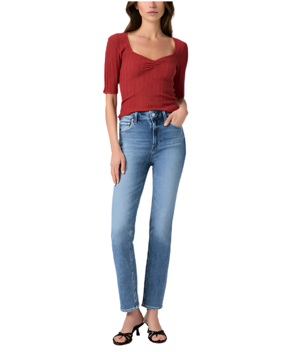 Paige Gemma High Rise Cigarette Leg - Showtime