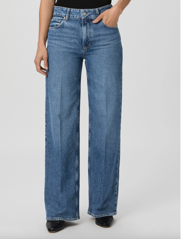 Paige Sasha 32"Wide Leg Jean - Moonchild