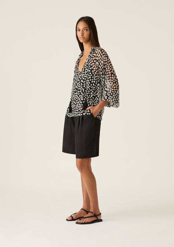 Mos The Label Ava Spots Blouse - Spots Print