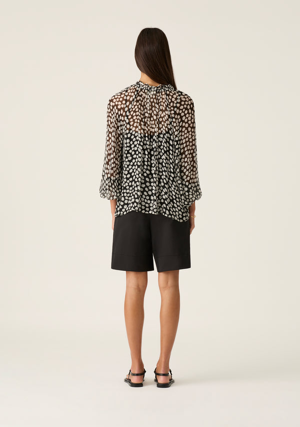 Mos The Label Ava Spots Blouse - Spots Print