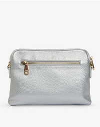 Elms + King Small Bowery Clutch/Wallet - Silver