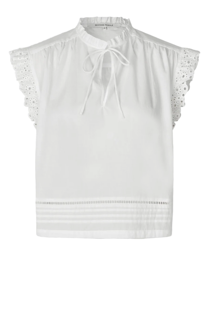 Second Female Limona Top - White