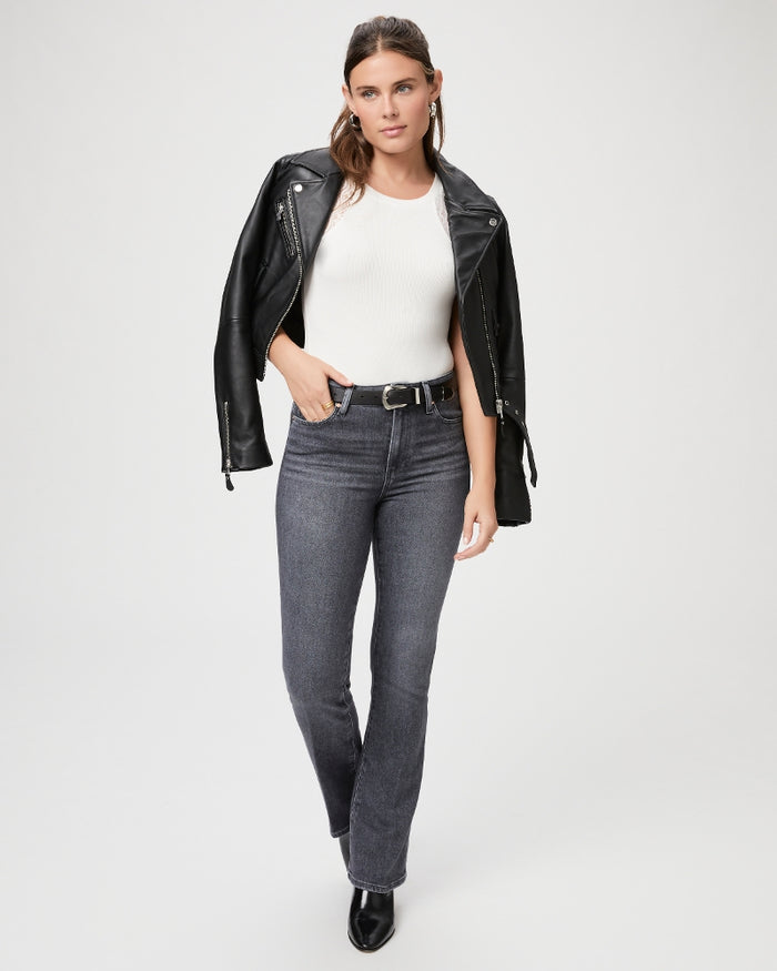 PAIGE DEMETRA LEATHER JACKET | BLACK | ESCAPE CLOTHING