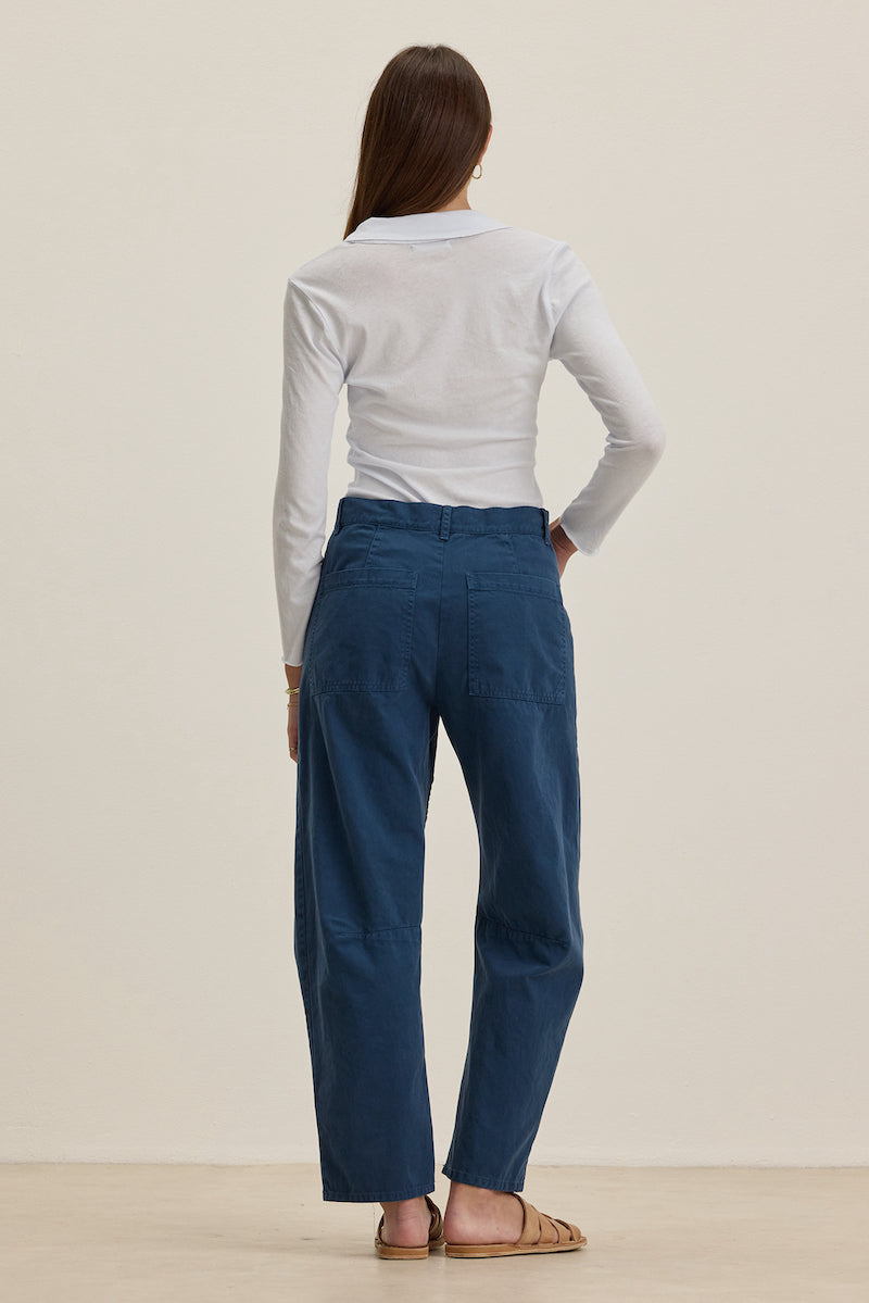 Velvet By Graham & Spencer Brylie Cargo Pant - Jasper